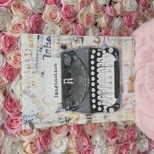 Imagination type writter  wall art